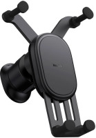 Автотримач для телефона Baseus Stable Gravitational Car Mount Air (Air Outlet Version) Black (SUWX020001)
