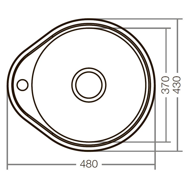 Мийка кухонна Zerix Z4843-06-160MD (micro decor) (ZS0567) Мийка кухонна Zerix Z4843-06-160MD (micro decor) (ZS0567)