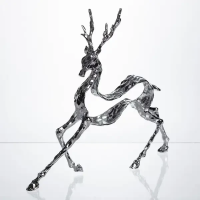 Декоративная фигурка Reindeer 30х8х29 см металлическая HP-7-9