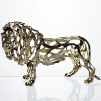 Декоративная фигурка Lion 29х11х20 см металлическая HP-7-14