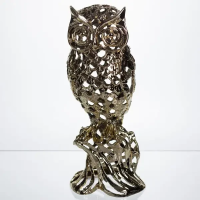 Декоративная фигурка Eagle-owl 12х11х28 см металлическая HP-7-15